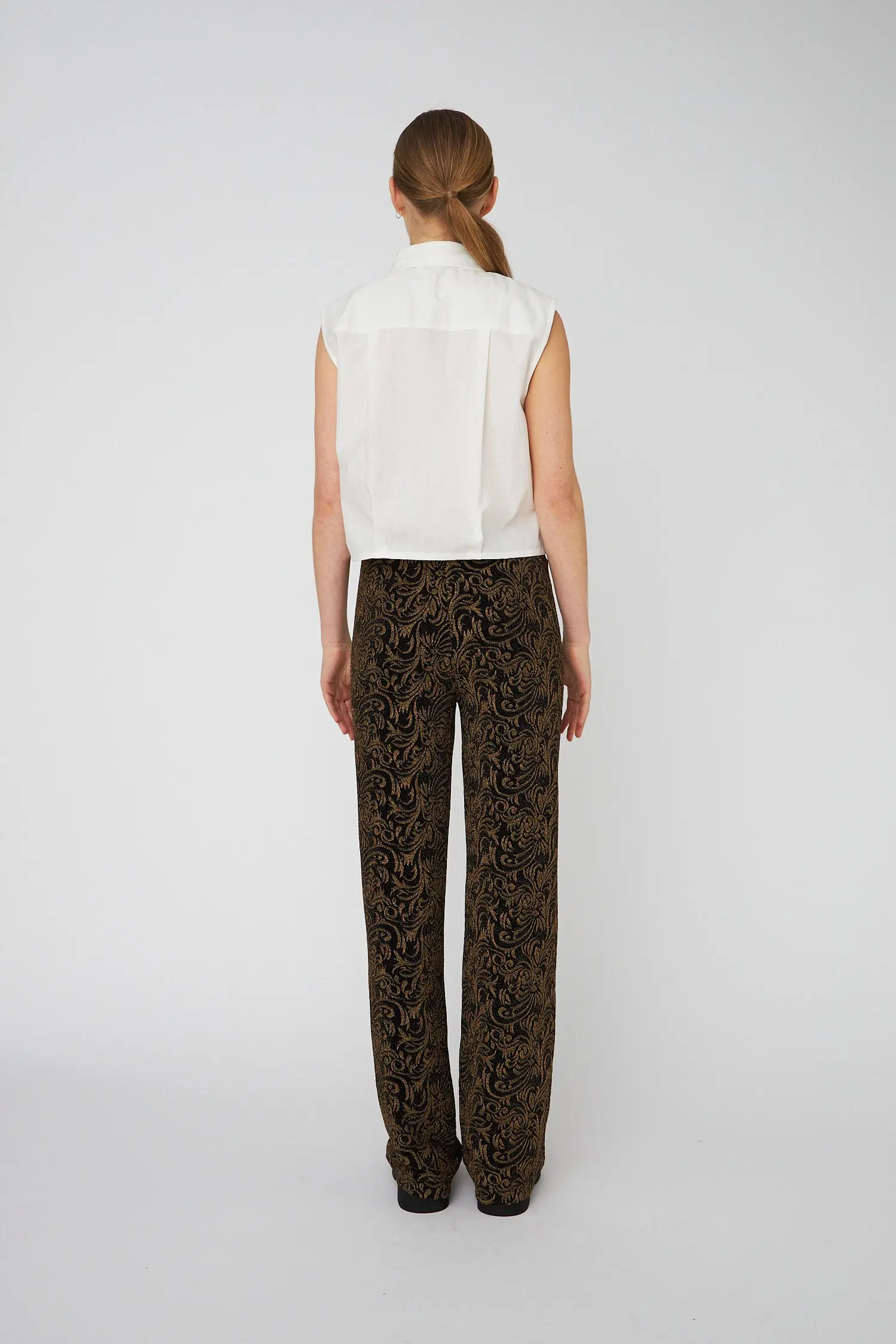 Sparkling Jersey Pants - Black - Image 3